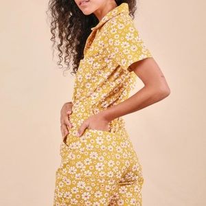 big bud press lazy daisy jumpsuit size medium